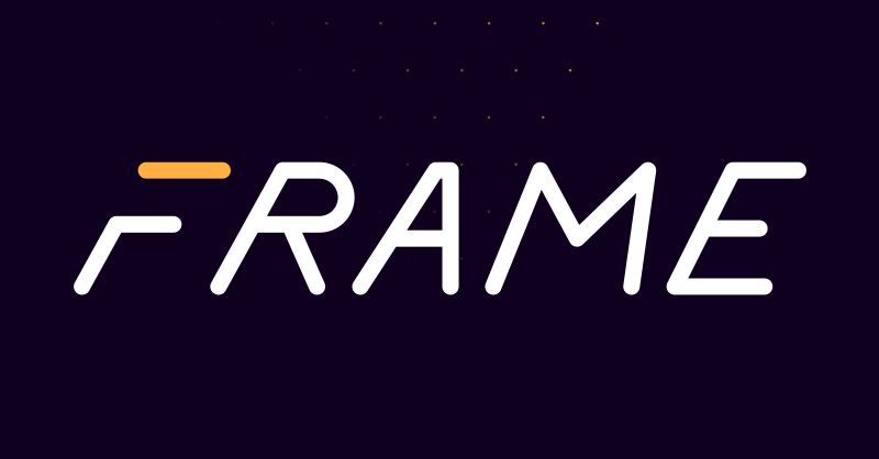 Wordmark logo of FRAME